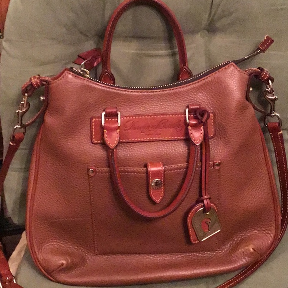 Dooney & Bourke Brown Leather Bag